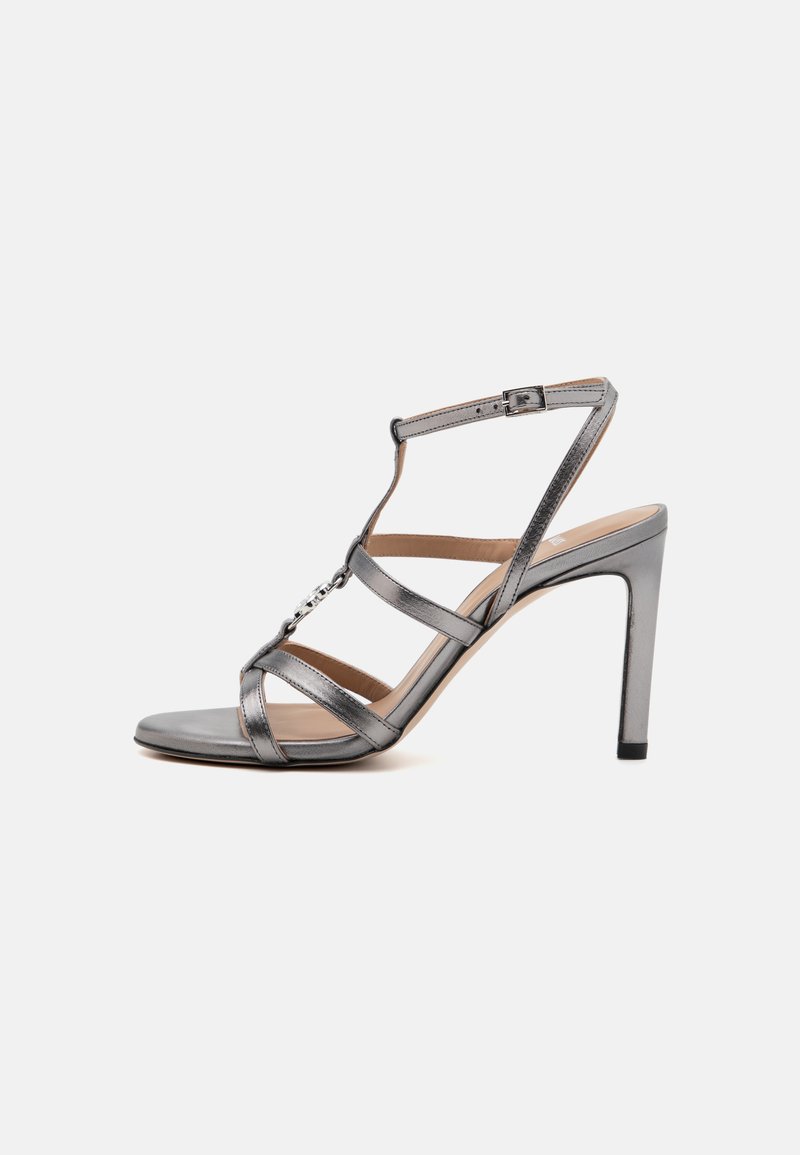BOSS JANET - Sandals - silver