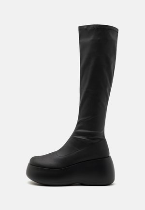 Even&Odd Botas de tacón - black