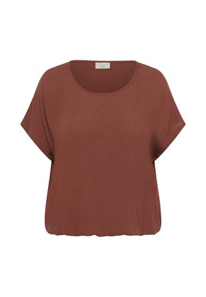 Kaffe Curve, KCAMI STANLEY SS - T-paita - henna