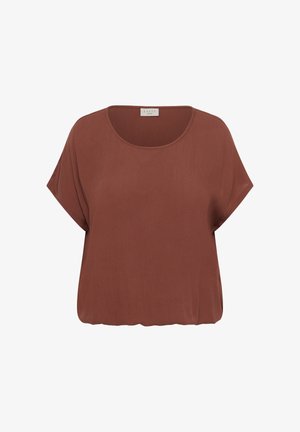Kaffe Curve, KCAMI STANLEY SS - T-paita - henna