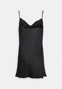 Gina Tricot Petite MINI COWL NECK DRESS - Vestido de cocktail / Vestido de festa - black