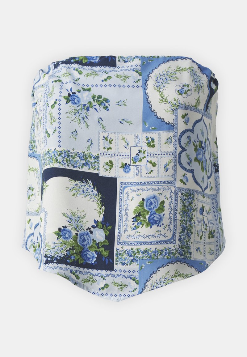 Abercrombie & Fitch Top lichtblauw gemêleerd