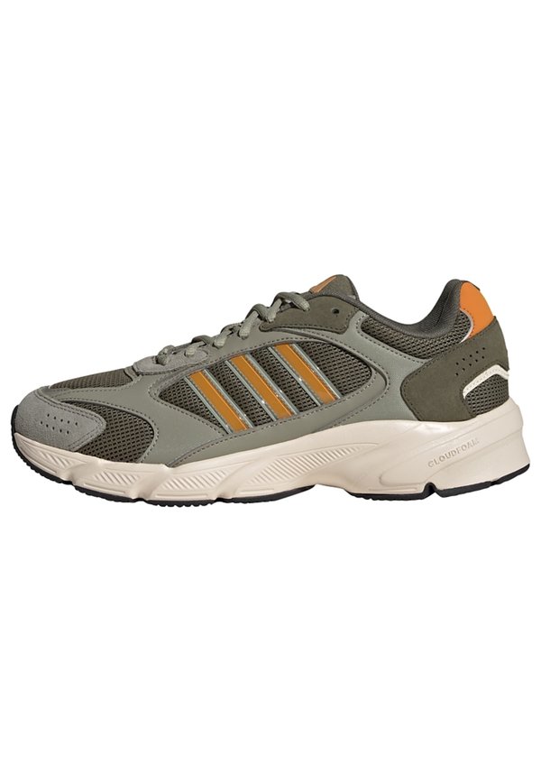 CRAZYCHAOS 2000 - Trainers - olive strata   focus orange   silver pebble