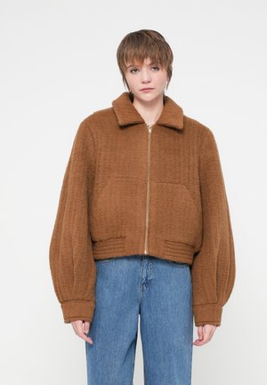MANOHA - Allvädersjacka - tobacco brown