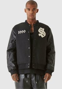 9N1M SENSE - UNISEX COLLEGE - Bomber-jakk - black Väikepilt 1