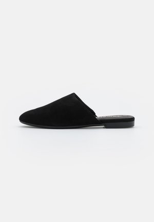 Pantolette flach - black