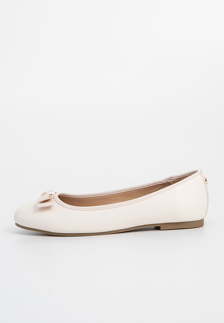 Dune London Ballerina’s crème