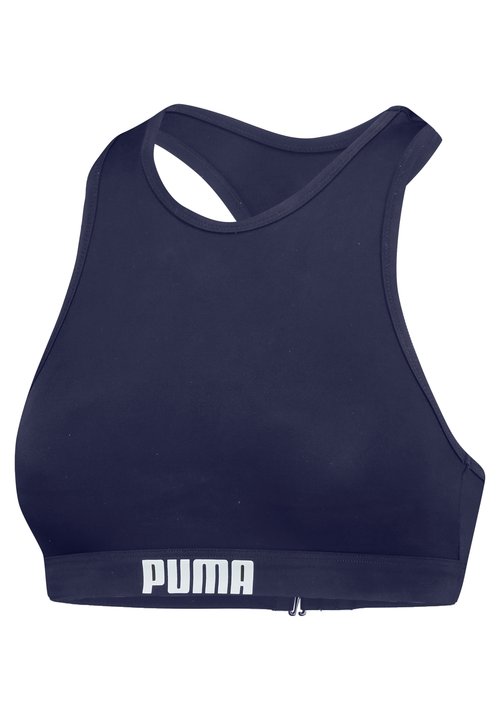 PUMA SWIM WOMEN RACERBACK - Bikini top - navy — foto 7