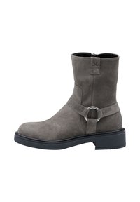 Bottes de cowboy / motard - grau
