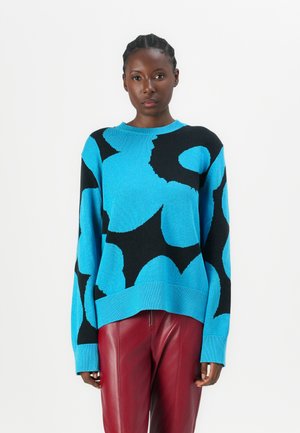 SESONKI - Maglione - blue/black