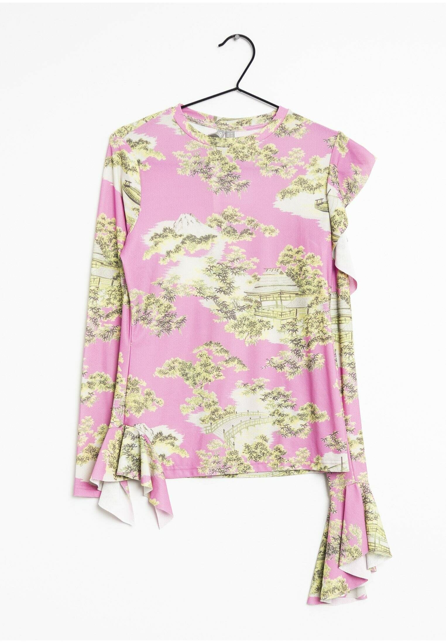 asos pink blouse