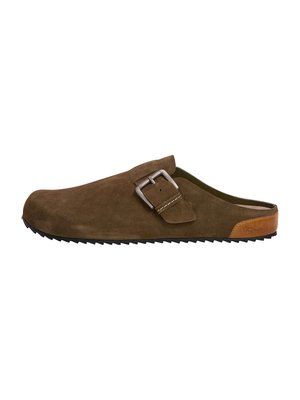 CORBY - Tagant lahtised kingad - olive green