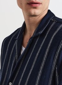 Calliope A RIGHE - Camicia - var blu notte