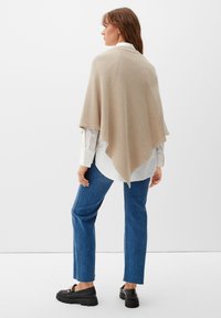 s.Oliver PONCHO - Cape - beige melange