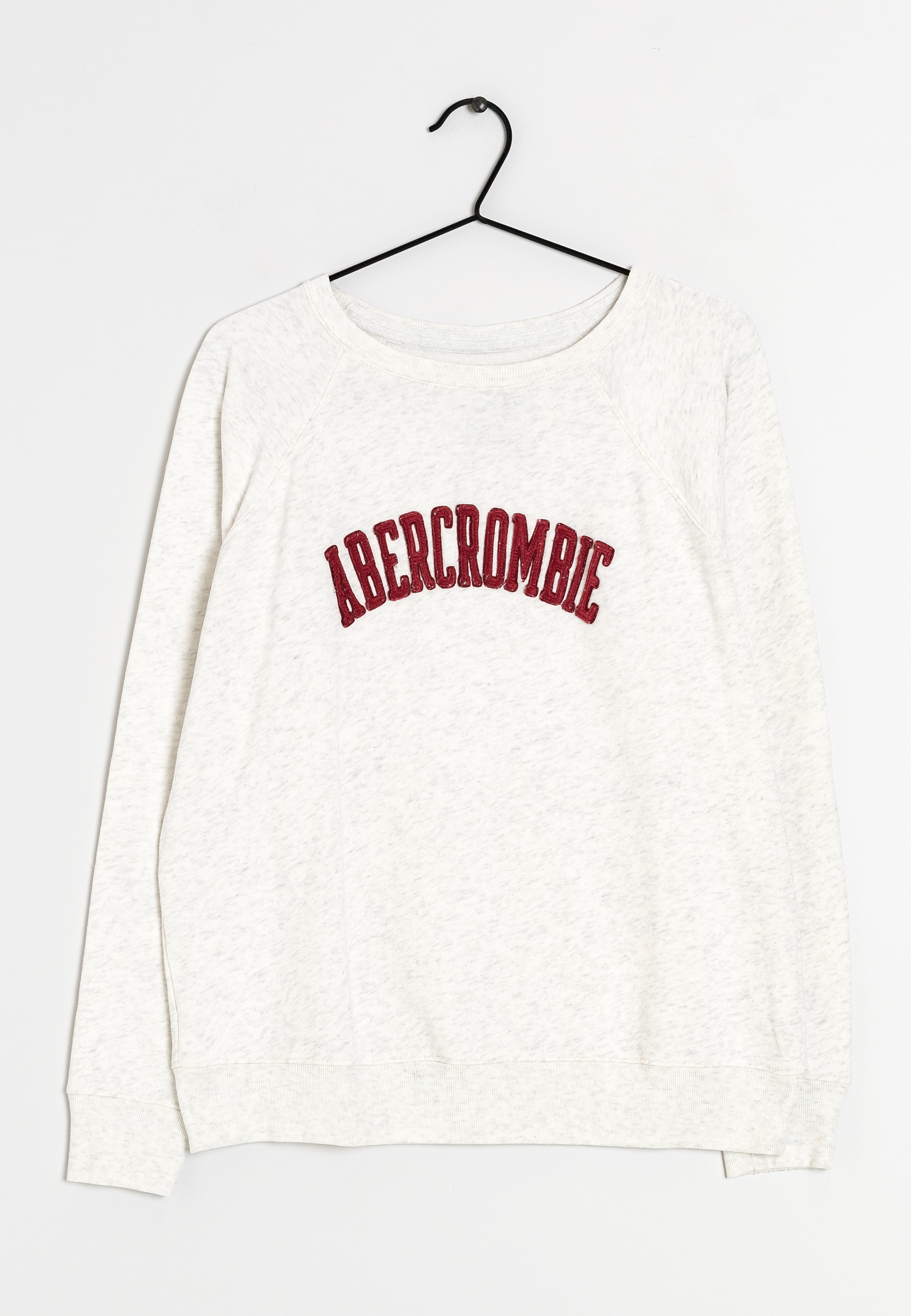Abercrombie \u0026 Fitch Sweatshirt - white - (Pre-owned) - Zalando.ie
