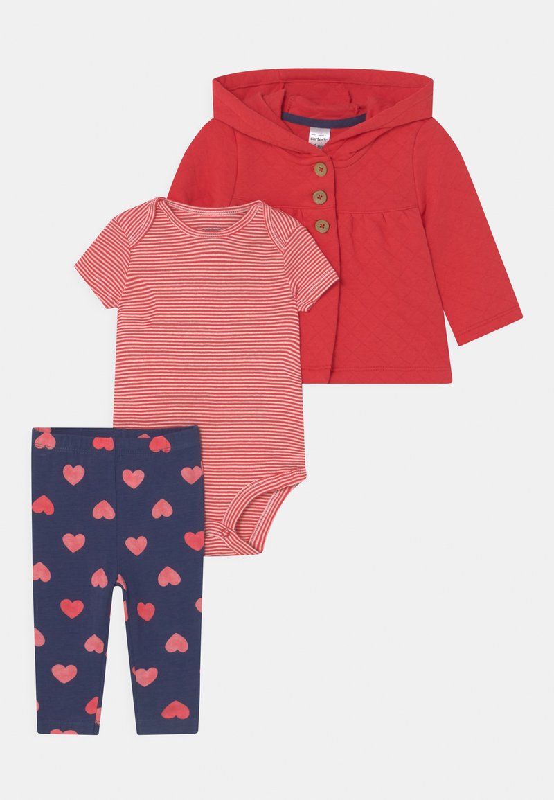 Carter's GIRLS SET TShirt print red/navy/rot Zalando.ch