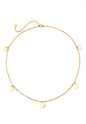 CIRCLE DISK - Collier - goldfarben