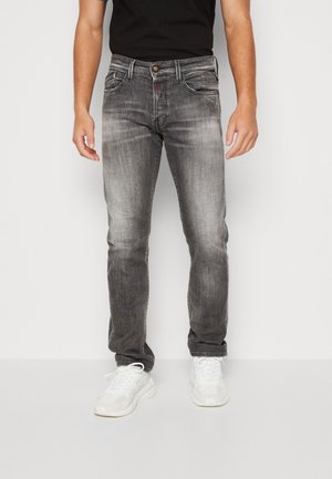 Jeans Straight Leg - grey denim
