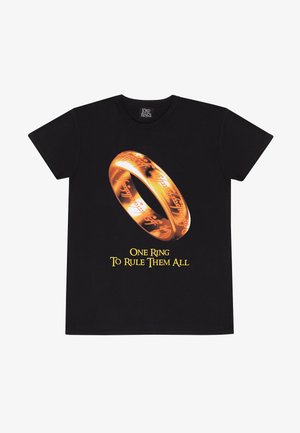 Henry Tiger ONE RING TO RULE THEM ALL - Triko s potiskem - black