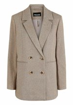 PIECES Damen Blazer New - Eleganter Zweireiher Für Business & Freizeit