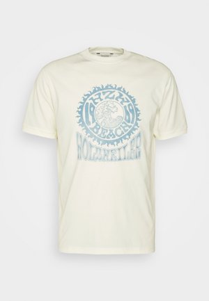 CONTACT SURF TEE - Triko s potiskem - white