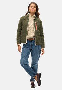 Superdry & Co FULL ZIP - Giacca in pile - grün