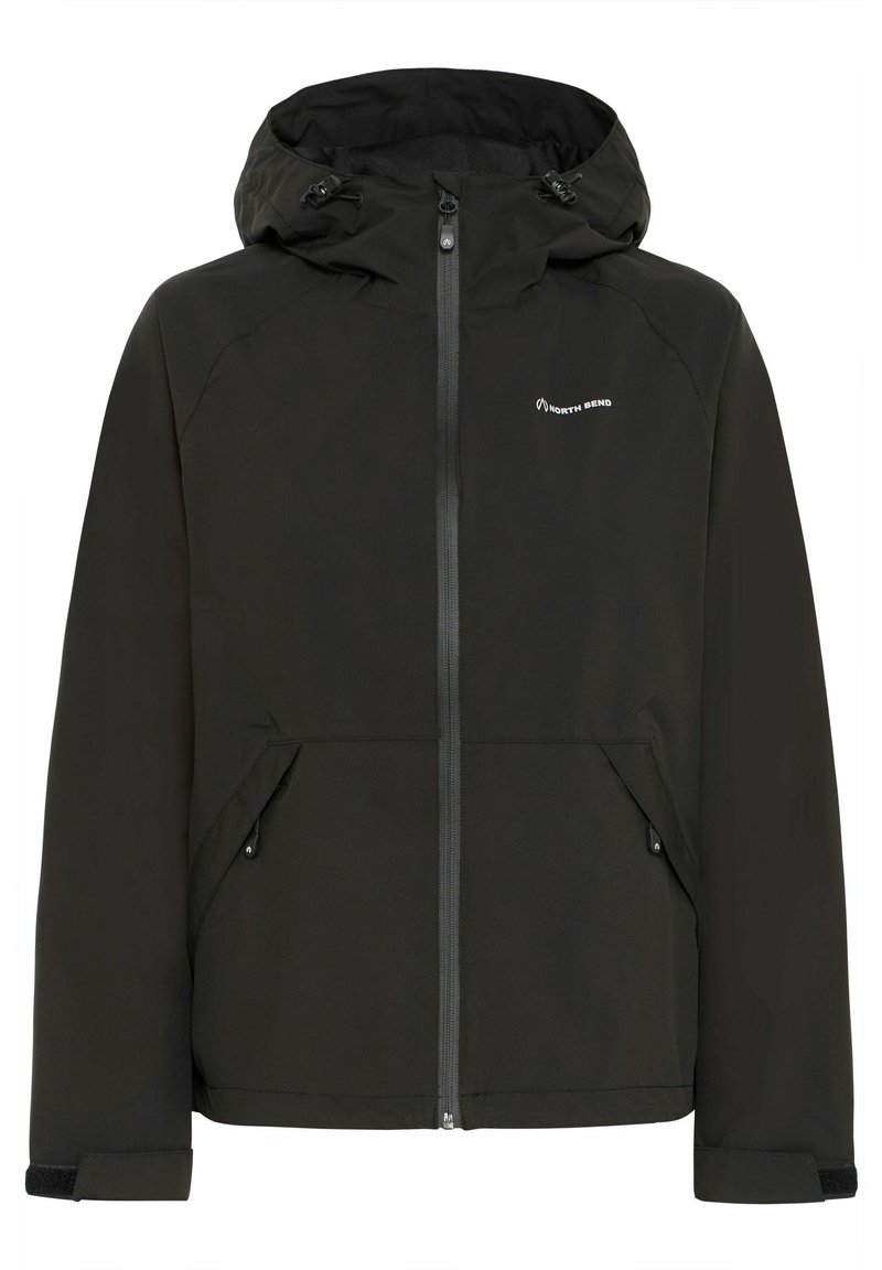 North Bend NBGureet - Waterproof jacket - black - Zalando