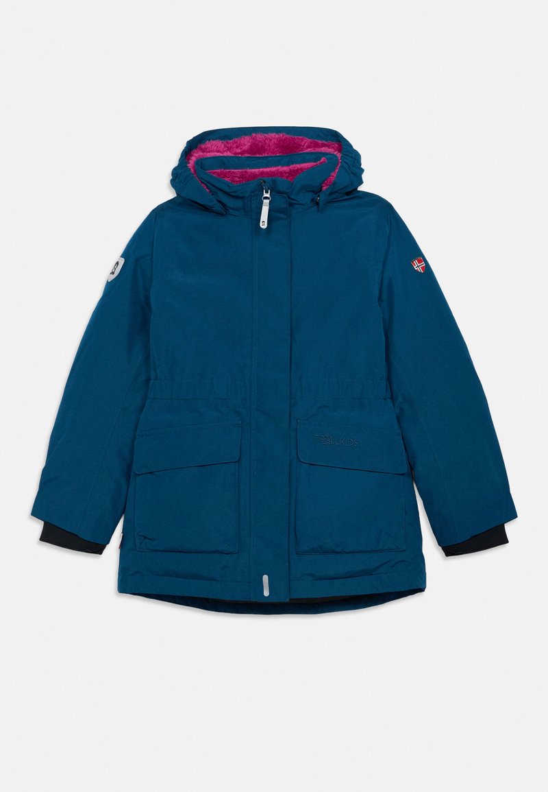 Trollkids Hardshell-jas blauw