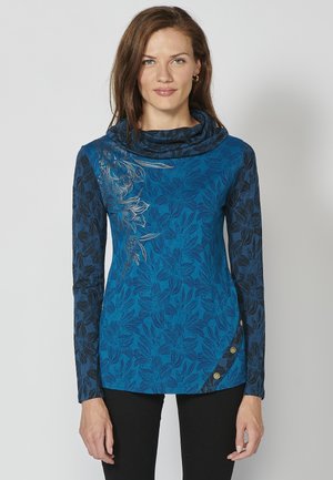 Long sleeved top - dark blue