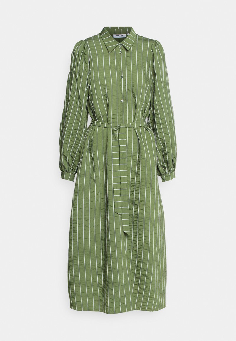 MSCH Copenhagen Blousejurk donkergroen