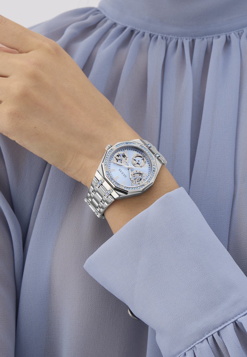 Guess QUINN - Hodinky - silver tone