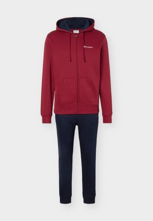 Champion, SPORTSWEAR STANDARD FIT - Tracksuit - dark red/dark blue