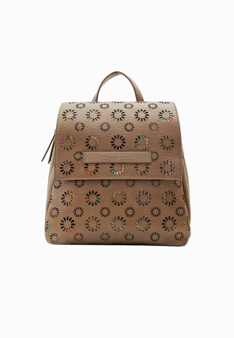 Desigual SMALL DIE CUT - Rucsac - brown/maro - Zalando.ro