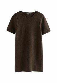 REGULAR FIT  - Džemperkleita - chocolate brown