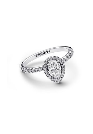 Pandora SPARKLING PEAR HALO  - Ring - silver coloured