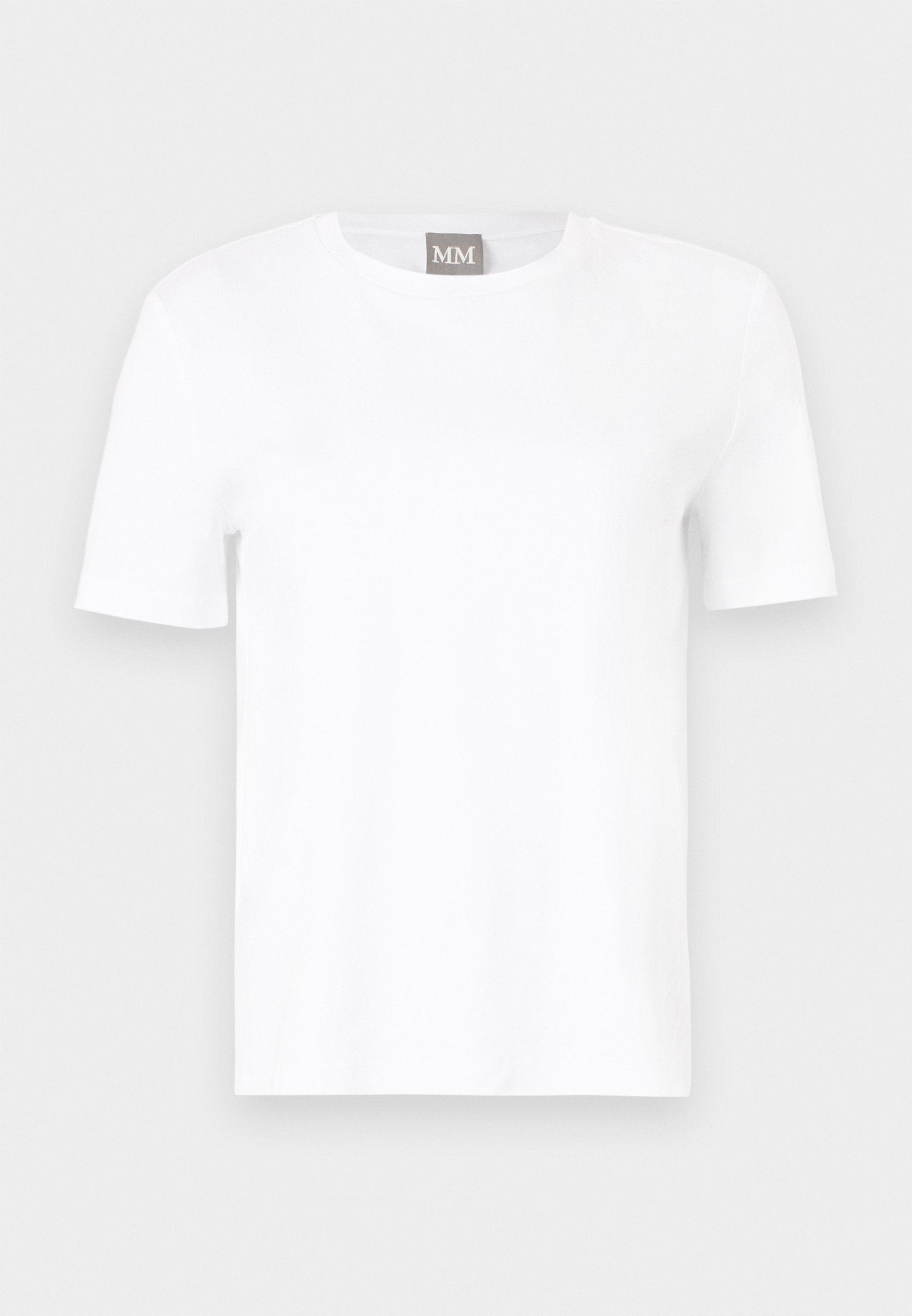 MM by MaxMara LASTICE - Basic T-shirt - bianco/white - Zalando.co.uk