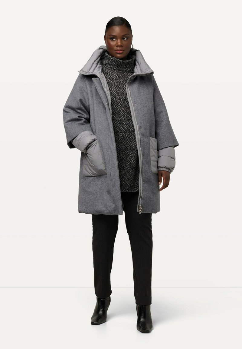 Ulla Popken Wintermantel light gray/hellgrau - Main Image