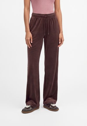 ONLY Petite, ONLEVI ELASTIC WIDE PANT P - Панталони - bordeaux