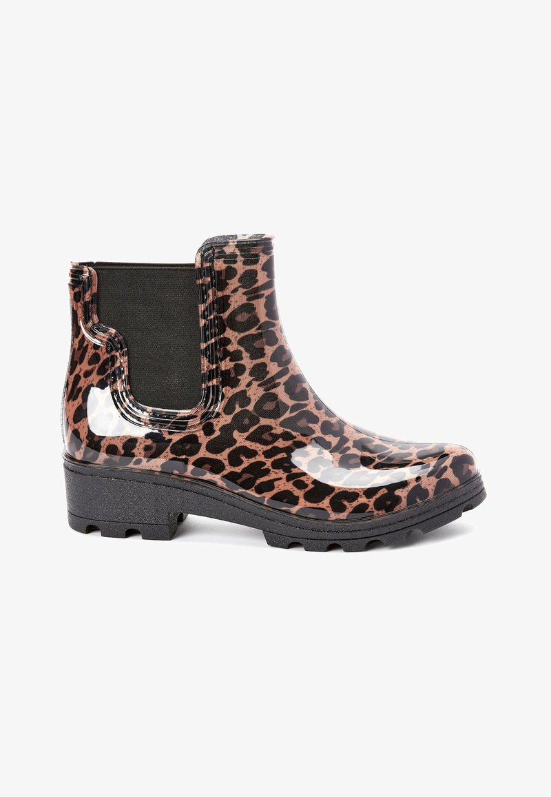 Next ANKLE WELLINGTON BOOTS - Cizme din cauciuc - leopard