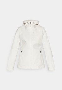 W ALTA VISTA RAIN JACKET - Vandeniui atspari striukė - white dune