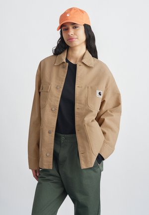 MICHIGAN - Jachetă din denim - dusty brown