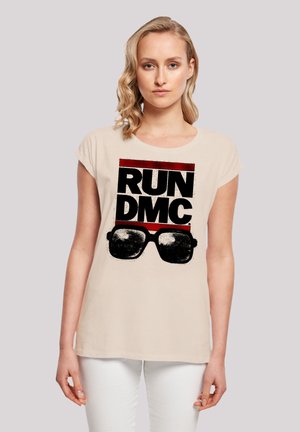Print T-shirt - whitesand
