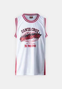 Santa Cruz WORLDWIDE FRONT UNISEX - Top - white