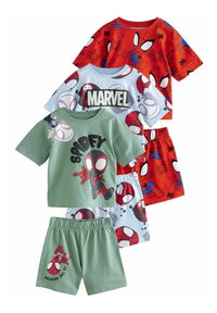 Next - REGULAR FIT - LICENSE 3 PACK SET - Pižamos komplektas - red blue spidey Miniatiūros vaizdas 1