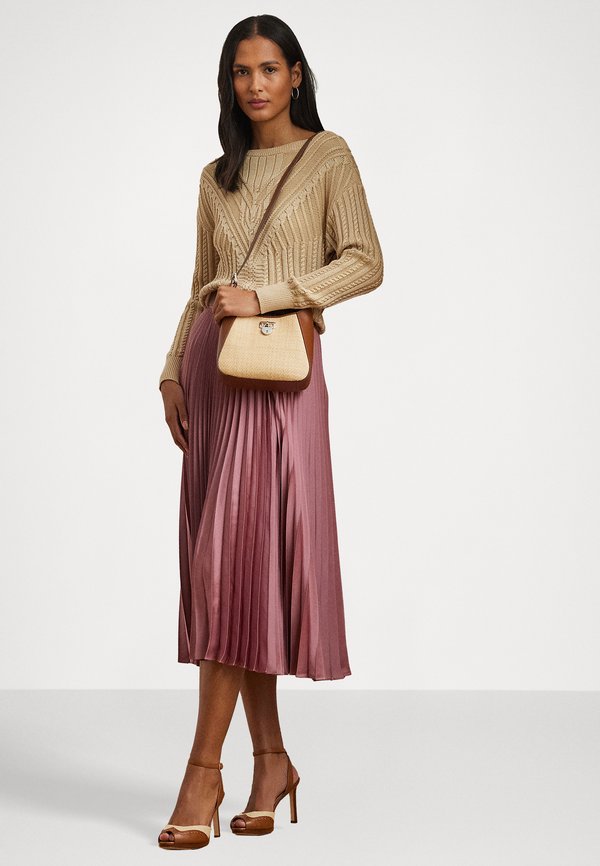 RAFFIA SMALL TANNER SHOULDER BAG - Handbag4