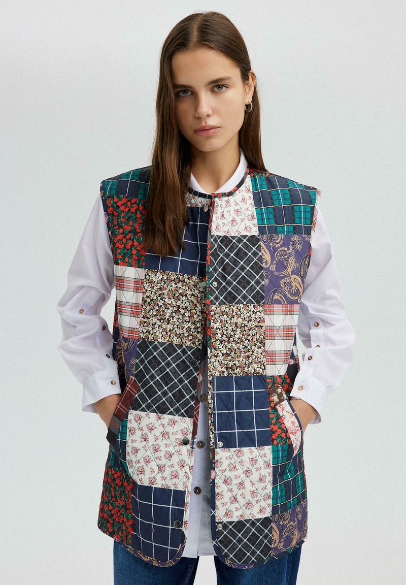 Touché Privé - PATCHWORK QUILTED THIN  - Smanicato - patterned, Ingrandire