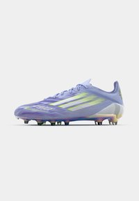 F50 SPARK FUSION ELITE FG/AG - Ghete de fotbal cu crampoane turnate - violet tone/lucid lemon/purple rush