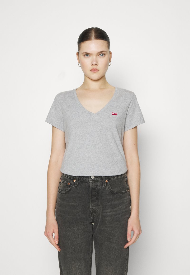 Levi's dames T-shirt The Perfect Tee, Batwing Poppy Red, XS