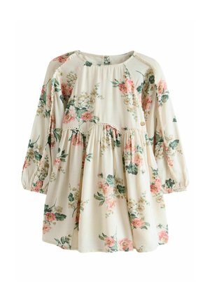 Laura Ashley REGULAR FIT - FLORAL - Denné šaty - cream pink green