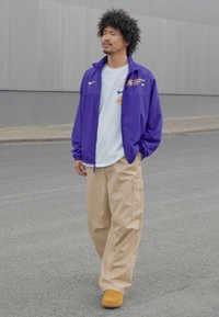Nike Performance NBA LOS ANGELES LAKERS TRACKSUIT - Træningssæt - field purple/field purple/white
